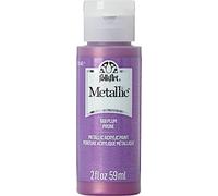 Folk Art Peinture Acrylique métallique, Couleurs Assorties (60 ML), 6102, Or Rose 2 Ounce Prune