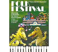 Folk Festival: First Folk Tunes for Young Pianists. piano.