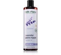 Folk & Flora Lavender bain moussant avec effets apaisants 400 ml