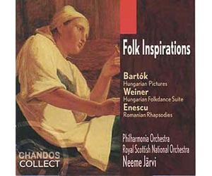 Folk Inspirations : Bartok, Weiner, Enesco Philharmonia Orch.