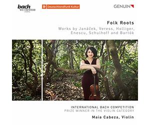 Folk Roots. Oeuvres pour violon de Janácek, Enescu, Bartók . Cabeza, Fejervari, Giovanos.