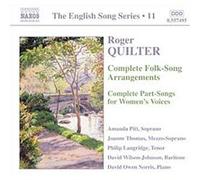 Quilter, R. – The English Song Series. 11 – Chansons folkloriques – CD – NAXOS