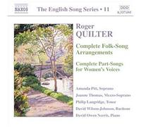 Quilter, R. – The English Song Series. 11 – Chansons folkloriques – CD – NAXOS