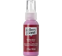 FolkArt Gallery Glass Paint 2oz-Holiday Berry