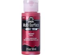 FolkArt Peinture métallisée multi-surfaces en couleurs assorties (57 oz), grenat métallique