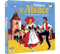 Folklore d'Alsace - Les 100 Indispensables Alsaciens Coffret CD