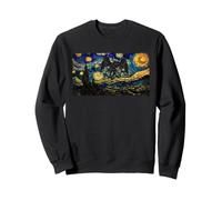 Folklore des Monstres cryptiques de la Nuit étoilée de Mothman Sweatshirt
