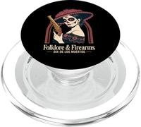 Folklore et Armes à feu - Calavera Beauty - Dia de Muertos PopSockets PopGrip pour MagSafe