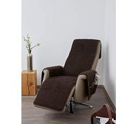 Folklore Plaid pour Fauteuil en Laine Vierge - Protège Les accoudoirs et Le Fauteuil sur Toute sa Longueur