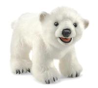 Folkmanis 3041 Ourson Polaire Marionnette, Blanc