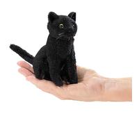 Folkmanis Mini Schwarze Katze/Mini Black Cat 8004 marionnette Chat Noir