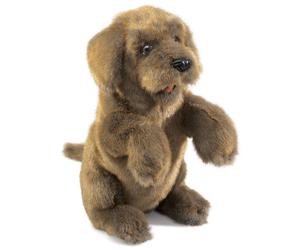 Folkmanis Sitzender Hund / Sitting Dog