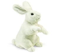 Folkmanis Standing Rabbit Hand Puppet (White)