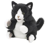 Folkmanis Tuxedo Kätzchen/Tuxedo Kitten 3179 Marionnette à Main pour Chaton Smoking