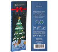 Folkulture Bâtonnets d'Encens de Noël, Lot de 75, Naturel et Non Toxique - Méditation, spiritualité, aromathérapie Bio. Senteur Festive, Coffret Cadeau, déco de Noël.