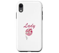 Folle Dame des koïs Humour Passion Bassin Coque pour iPhone XR