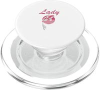 Folle Dame des koïs Humour Passion Bassin PopSockets PopGrip pour MagSafe