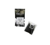 FOLLIET Thé Noir Bio Ceylan du Sri Lanka x 24 Sachets Individuels