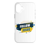 Follow Jesus: Christian Gospel Evangelism Church Ministry Coque pour iPhone 16 Plus