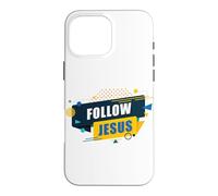 Follow Jesus: Christian Gospel Evangelism Church Ministry Coque pour iPhone 16 Pro Max
