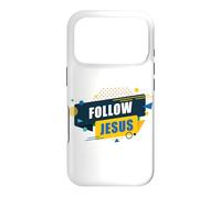 Follow Jesus: Christian Gospel Evangelism Church Ministry Coque pour iPhone 17 Pro