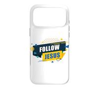 Follow Jesus: Christian Gospel Evangelism Church Ministry Coque pour iPhone 17 Pro Max