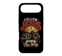 Follow Jesus He is The Way Christian Motorcycle Gospel Biker Coque pour iPhone Air