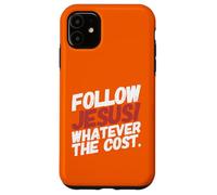 Follow Jesus Whatever The Cost Matthieu 19 Coque pour iPhone 11