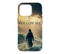Follow Me - Jesus Christ Quote Christian Faith Inspirational Coque pour iPhone 16 Pro