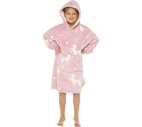Follow That Dream - "Glow In The Dark Unicorn" couverture à capuche pour enfants 1287 (taille unique) (Rose)