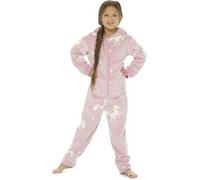 Follow That Dream - "Glow In The Dark Unicorn" Vêtements de nuit tout-en-un pour enfants 1286 (146-152) (Rose)