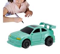 Follow The Pen Car - Véhicule à Induction STEM, Jouet d'ingénierie éducative | Robot interactif de Suivi de Ligne Noire, kit d'apprentissage de Voiture de traçage pour, Jeu Pratique