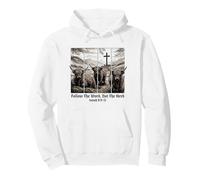 Follow The Word Not The Herd Christian Bible Verse Scripture Sweat à Capuche