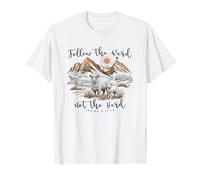 Follow The Word Not The Herd Christian Bible Verse Sheep T-Shirt