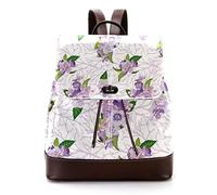 Follow Your Dreams Sac à dos en cuir PU pour adulte, sac à dos tendance unisexe pour étudiants, Multicolore 10., 27x12.3x32cm