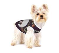 Follow Your Dreams T-shirt sans manches en coton extensible pour petits animaux de compagnie Motif paresseux