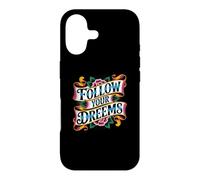 Follow Your Dreems Grammar Joke Mauvais orthographe Tatouage Incorrect Coque pour iPhone 17