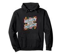 Follow Your Dreems Grammar Joke Mauvais orthographe Tatouage Incorrect Sweat à Capuche
