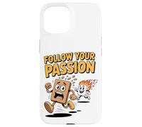 Follow Your Passion Amusant Camping Inspirant Coque pour iPhone 15