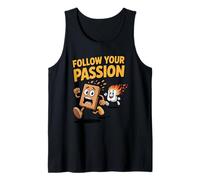Follow Your Passion Amusant Camping Inspirant Débardeur