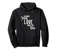 Follow Your Passion Motivational Hobbyist Quote Graphic Love Sweat à Capuche