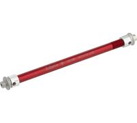 FollowMe Adaptateur d'Axe Traversant 12 mm Aluminium rouge 12 mm. 1.5 mm. 178 mm