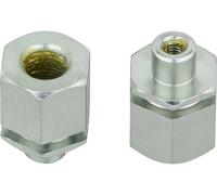 FollowMe Adaptateur de Fixation Axe Plein gris M12x1