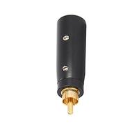 FOLOSAFENAR Adaptateur vers XLR, adaptateur vers XLR plaqué or, monté sur vis, renforcé, conception modulaire professionnelle, fixe pour divers câbles audio de guitare pour