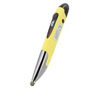 FOLOSAFENAR Souris de Poche sans Fil, Stylo de Souris 2,4 G, Connexion sans Fil 2,4 G, Fonction Souris avec écran Capacitif, Tête d'écriture Manuscrite pour Téléphone Portable (Jaune)