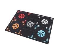 FOLOSAFENAR Tapis d'entraînement de basket-ball, antidérapant, silencieux, durable, épais, tapis de marche en caoutchouc souple pour l'intérieur