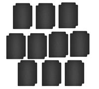 Folpus 10 Pièces Intercalaires de Cartes à Collectionner Séparateurs de Page de Cartes Séparateur de Cartes de Jeu pour Jeux de Cartes et Cartes de Sport, noir