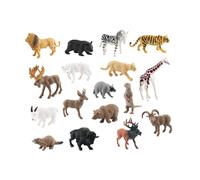 Folpus 17x High SIMUMITION Figurines Animal Figurines Fabriqué à la main PVC Artisanat réaliste Jumbo Favors Gift Gift Playhouse Decor