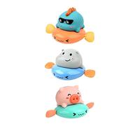 Folpus 3x bébé jouet d'eau de bain adorable activités de plein air jouet jouets interactifs ensemble de jeu heure du bain jouets d'eau jouet de baignoire