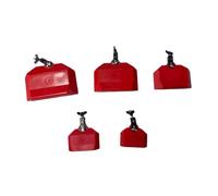 Folpus 5 blocs de percussion musicale pour tambour latin, faciles à utiliser, accessoires inclus, installation facile, bloc de percussion professionnel et, Rouge